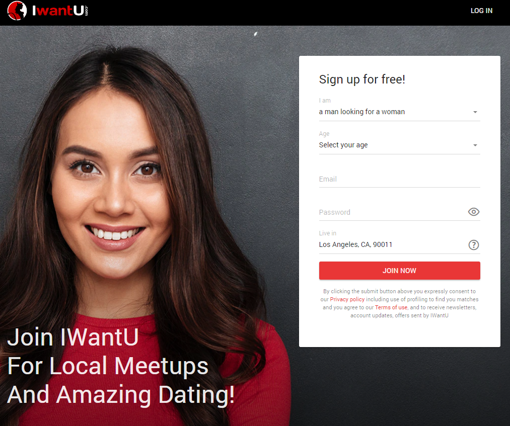 Iwantu sign up