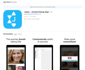 jdate app rating by app store