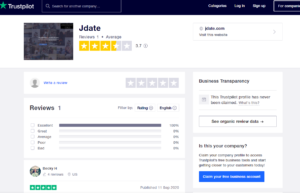 jdate app rating by trustpilot