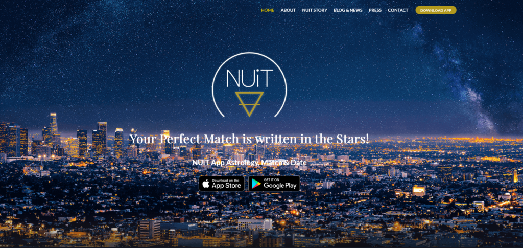 nuitt main page