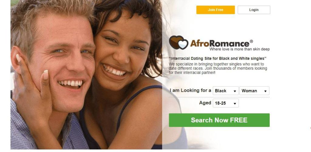 Afro Romance main page