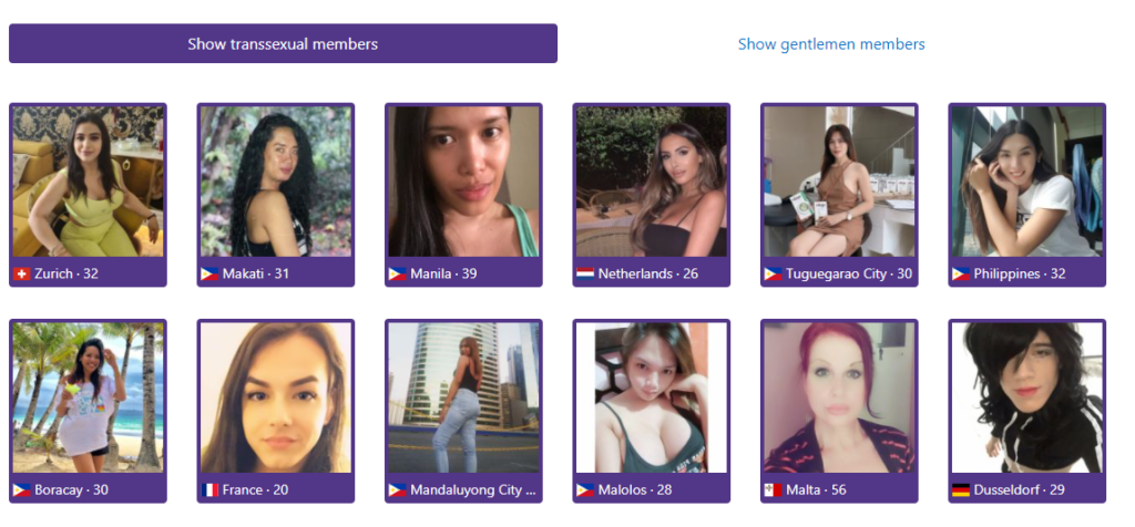 Member Structure transsexual